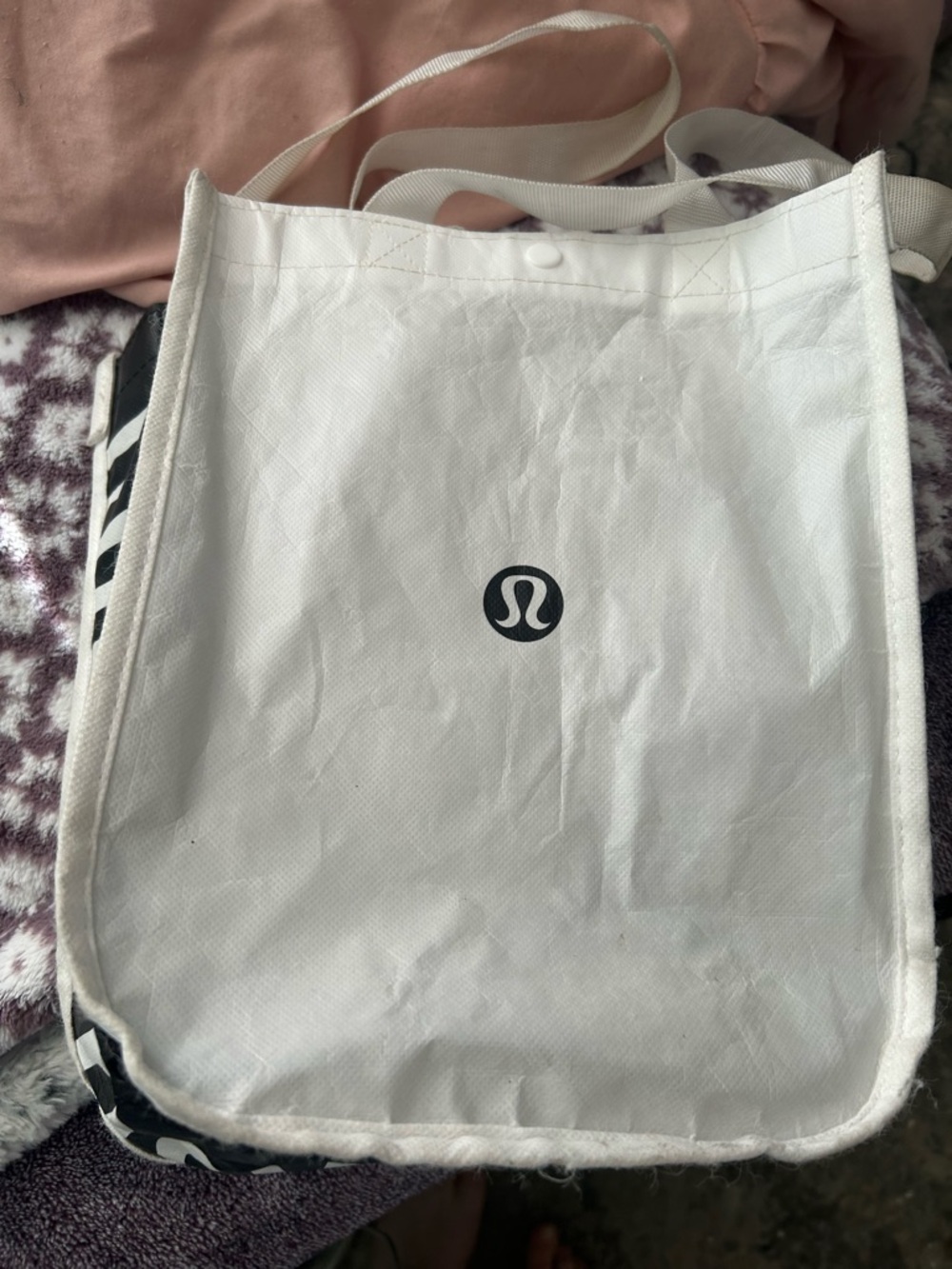 lululemon athletica White Logo Everyday Tote